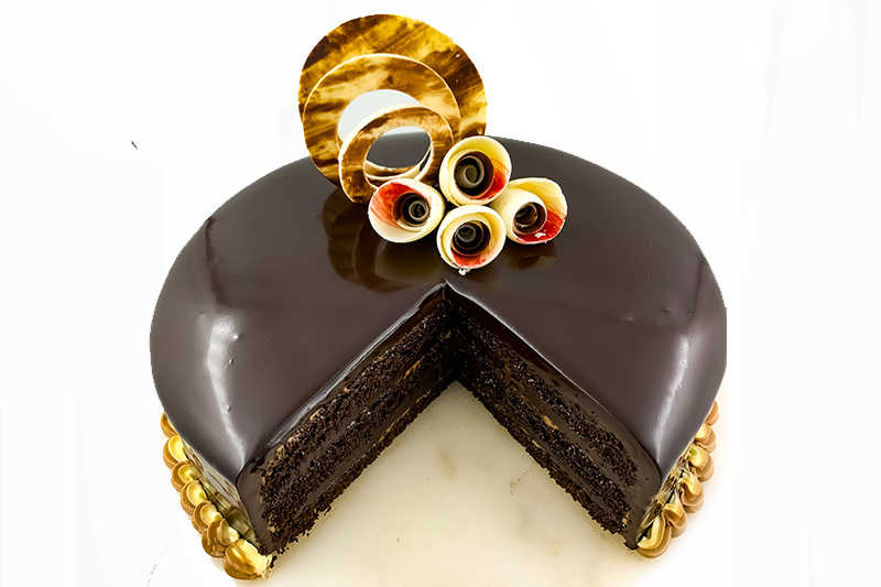 Chocolate Truffle Cake Round 1 Kg | Cake Delivery Pathankot-sonthuy.vn